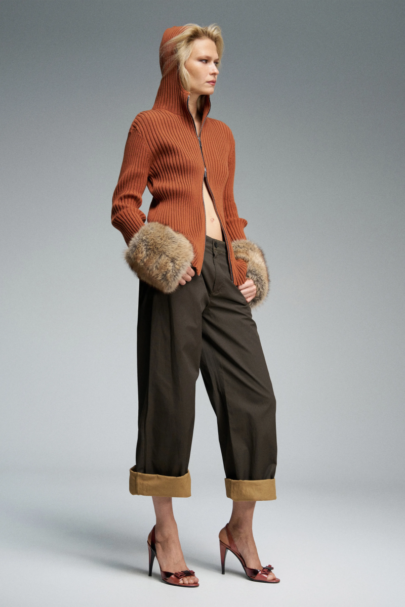 Кардиган с капюшоном