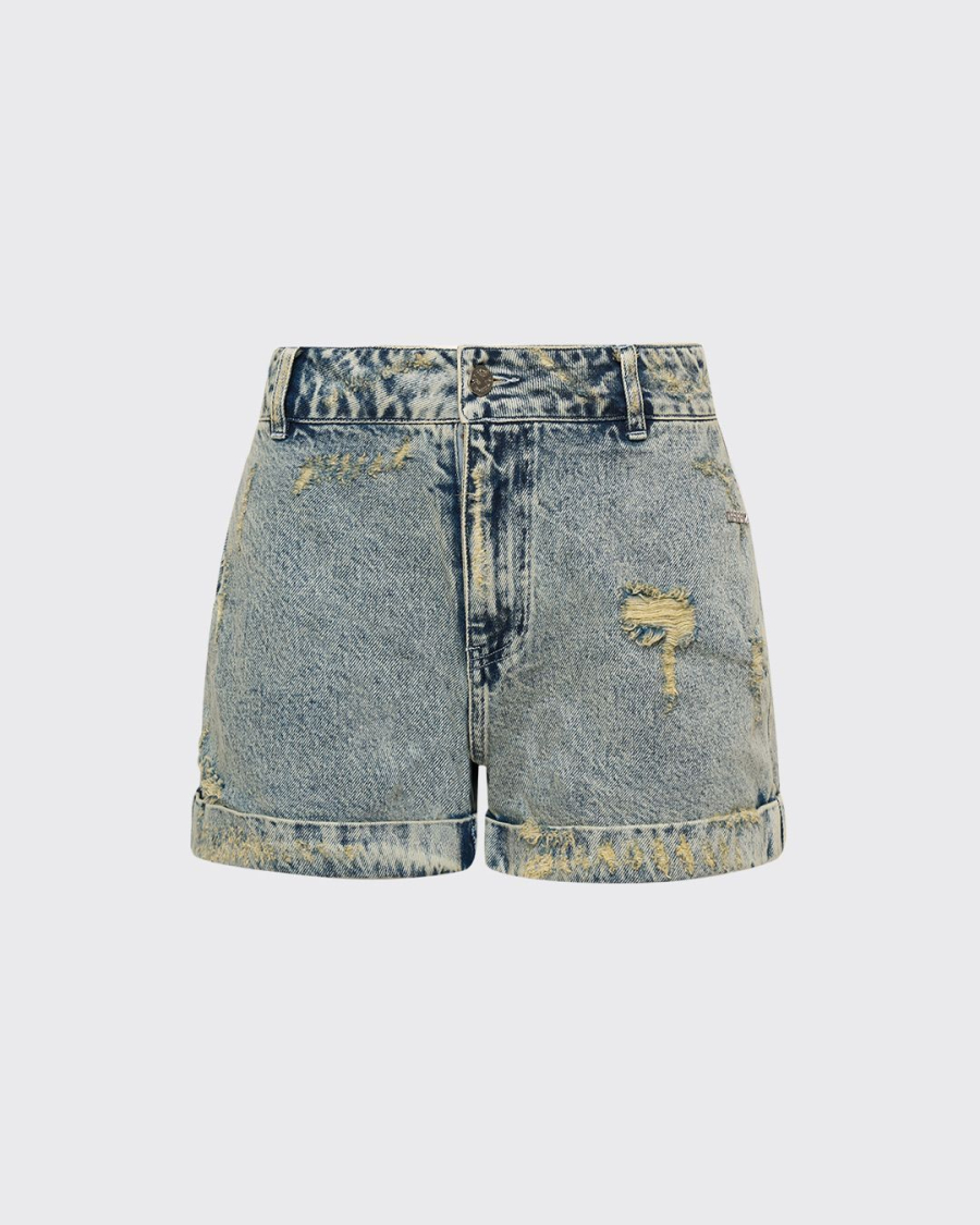 Шорты из денима базовые ASIA ST 71, цвет: синий, Ast71.shorts-denim-blue купить онлайн