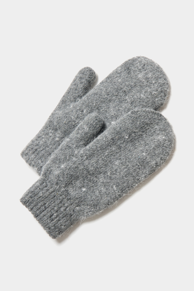 Варежки пушистые утепленные REFERT, цвет: серый 17-3612/2-2511 купить онлайн