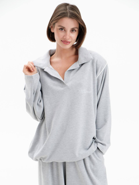 Костюм с поло Forchil, цвет: серый,  купить онлайн