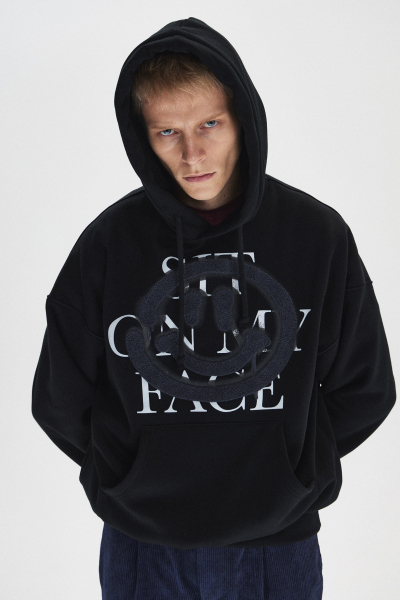 Худи SIT ON MY FACE GREY