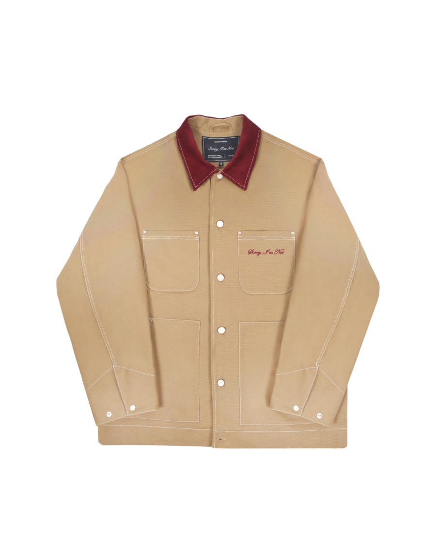 Куртка WORKER JACKET SORRY, I’M NOT, цвет: бежевый,  купить онлайн