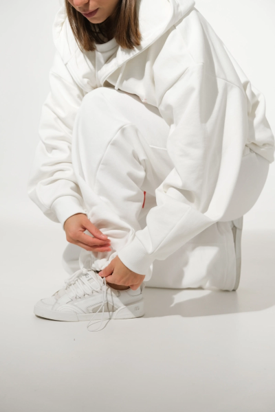 Брюки широкие Sport is life MINI, цвет: белый, НФ-00000153 купить онлайн