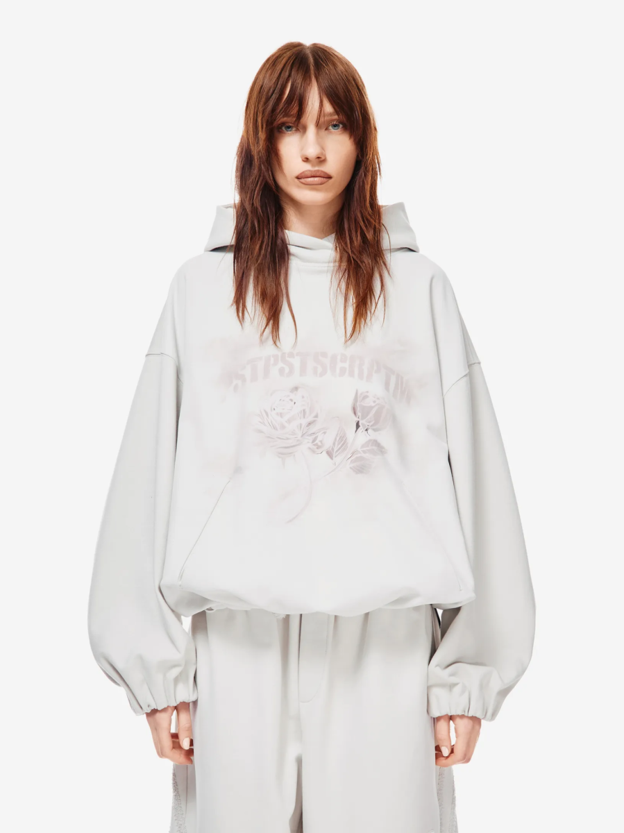 Digital Rose Худи Оверсайз