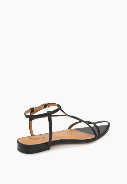 Сандалии из натуральной кожи SBALO, цвет: Черный STR28 купить онлайн