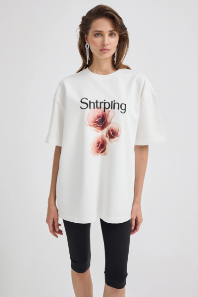 Футболка с принтом