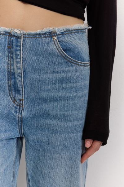 Джинсы из 100% хлопка TOPTOP, цвет: голубой TT.036.17633.600 |новая коллекция купить онлайн