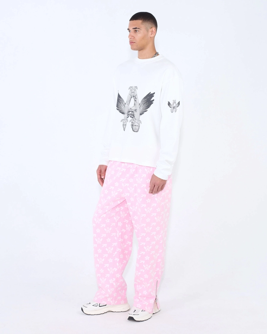 Джоггеры PATTERN FLYING A PINK ASIA ST 71, цвет: розовый, Ast71.jogg-pattern-A-pink купить онлайн