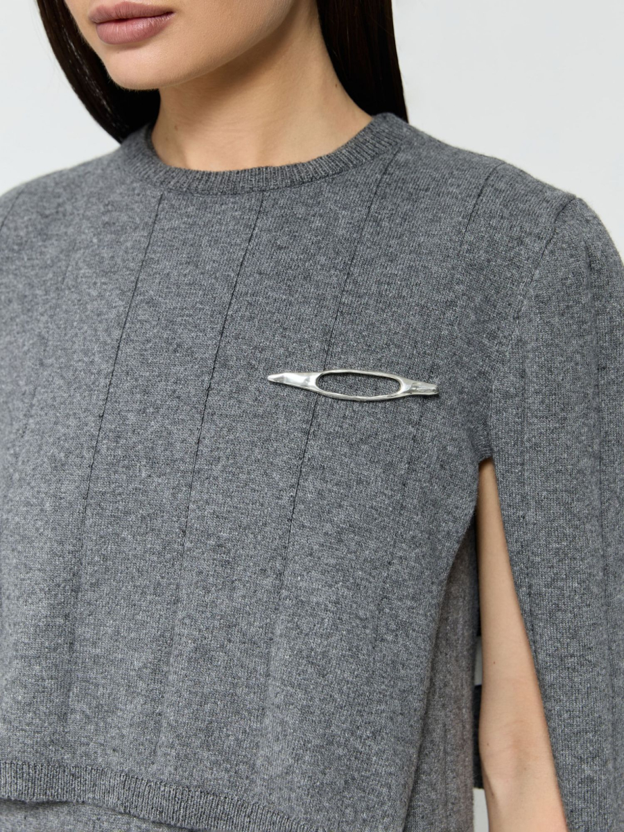 Брошь «Челнок» Around x SHU SHA