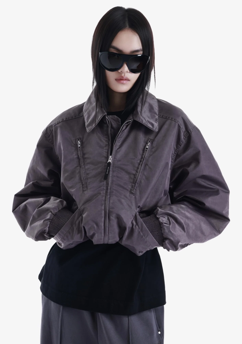 Куртка-бомбер KRAKATAU, цвет: фиолетовый, Qu568-93 купить онлайн