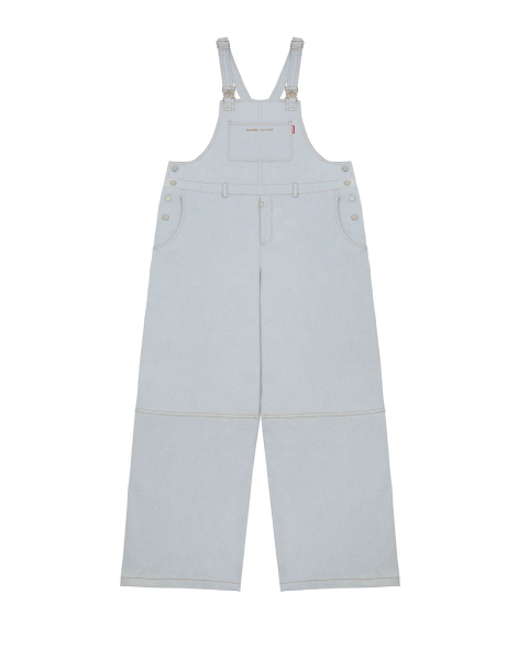Джинсовый комбинезон SORRY, I’M NOT, цвет: голубой,  купить онлайн