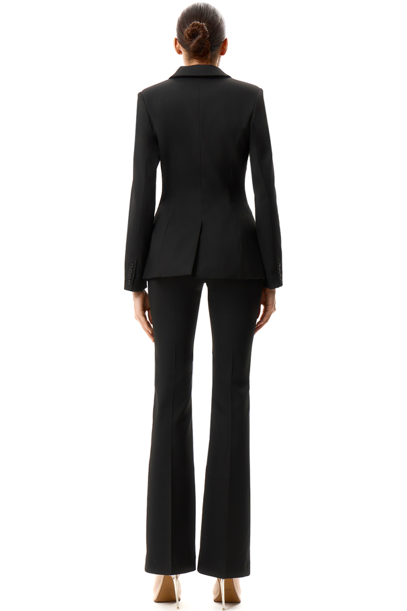 Брюки-клёш со стрелками SODAMODA, цвет: Черный, 15957 купить онлайн