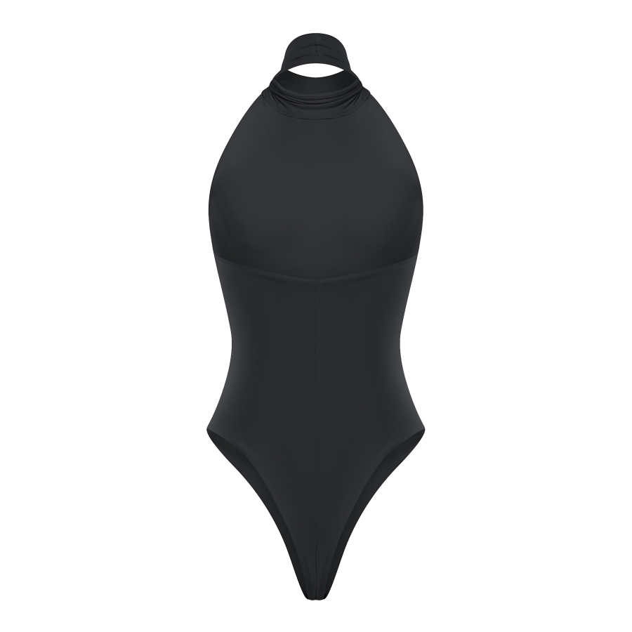 Боди bodysuit halter black Nue Nue, цвет: Черный,  купить онлайн