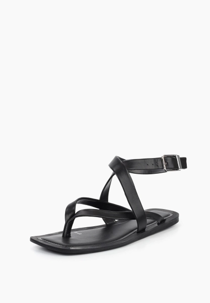 Сандалии через палец SBALO, цвет: Черный Sf119 купить онлайн