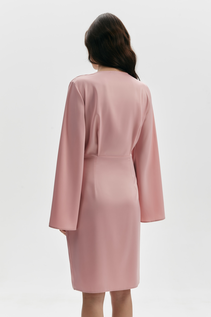 Платье с V-образным вырезом Mollis, цвет: розовый, 14-09-2939/2 купить онлайн