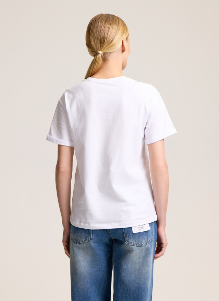 Футболка мужского кроя ALL WE NEED, цвет: белый,  купить онлайн