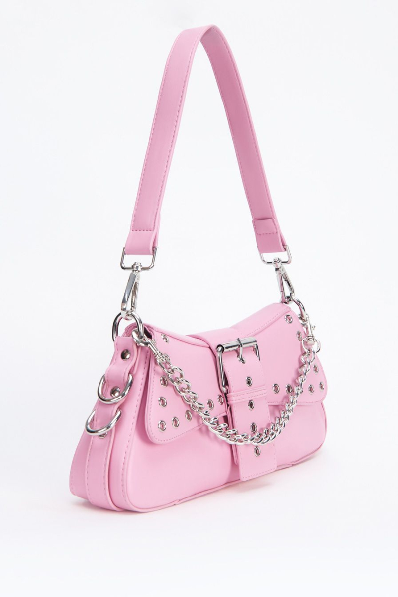 Сумка-багет из экокожи Lera Nena, цвет: розовый LNU.801.13613.300 купить онлайн