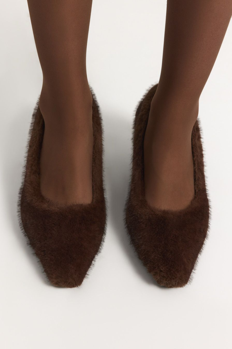 Туфли из экомеха Lera Nena, цвет: коричневый LNU.104.18616.700 купить онлайн