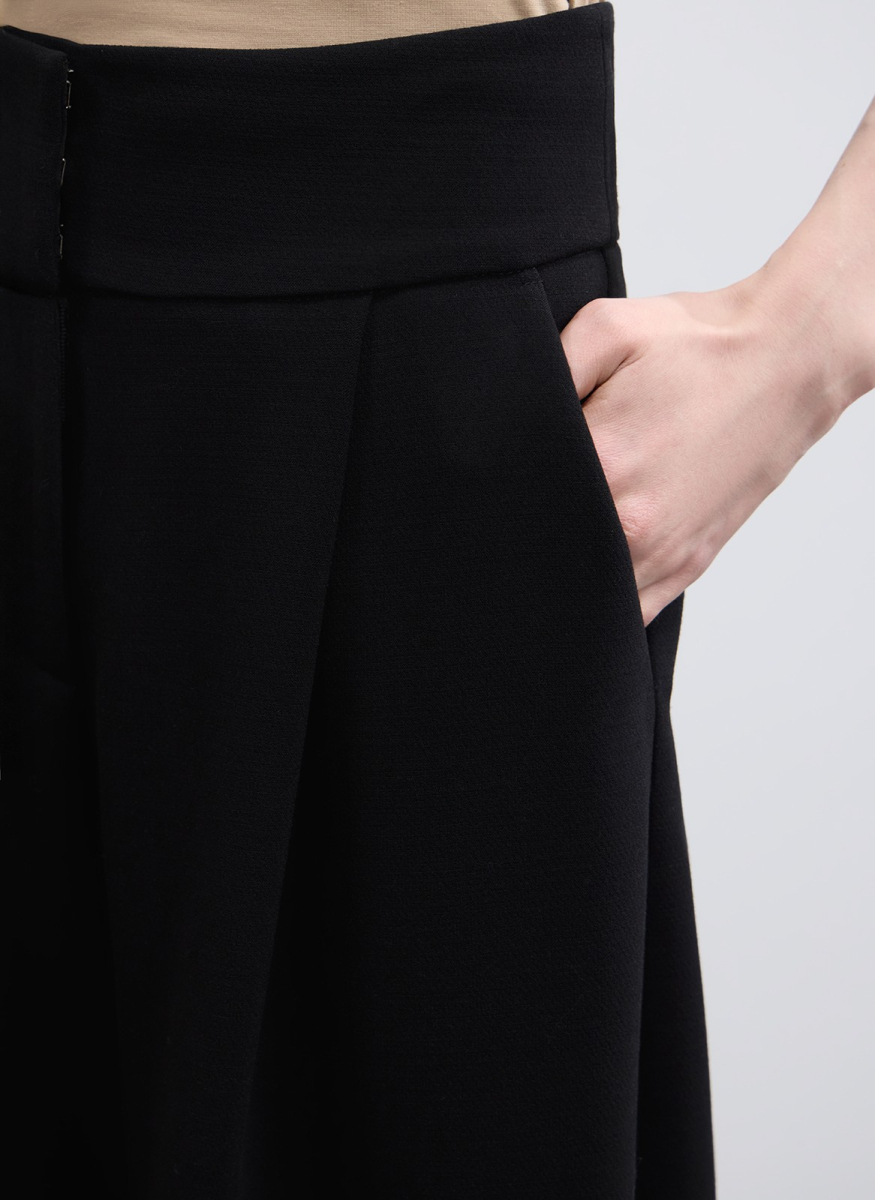 Брюки О-силуэта ALL WE NEED, цвет: Черный, 2602W1683-01 купить онлайн