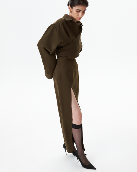 Юбка MISSION M31DESIGN, цвет: Khaki РТ-00000332 |новая коллекция купить онлайн