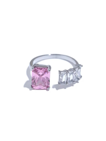 Кольцо Nino pink