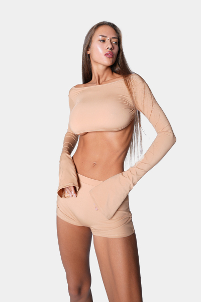 Шорты Basic qb A QUICK BUCK, цвет: BEIGE,  купить онлайн
