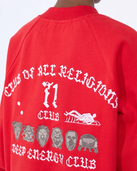 Свитшот CLUB 71 RED ASIA ST 71, цвет: красный Ast71.swt-club71-red |новая коллекция купить онлайн