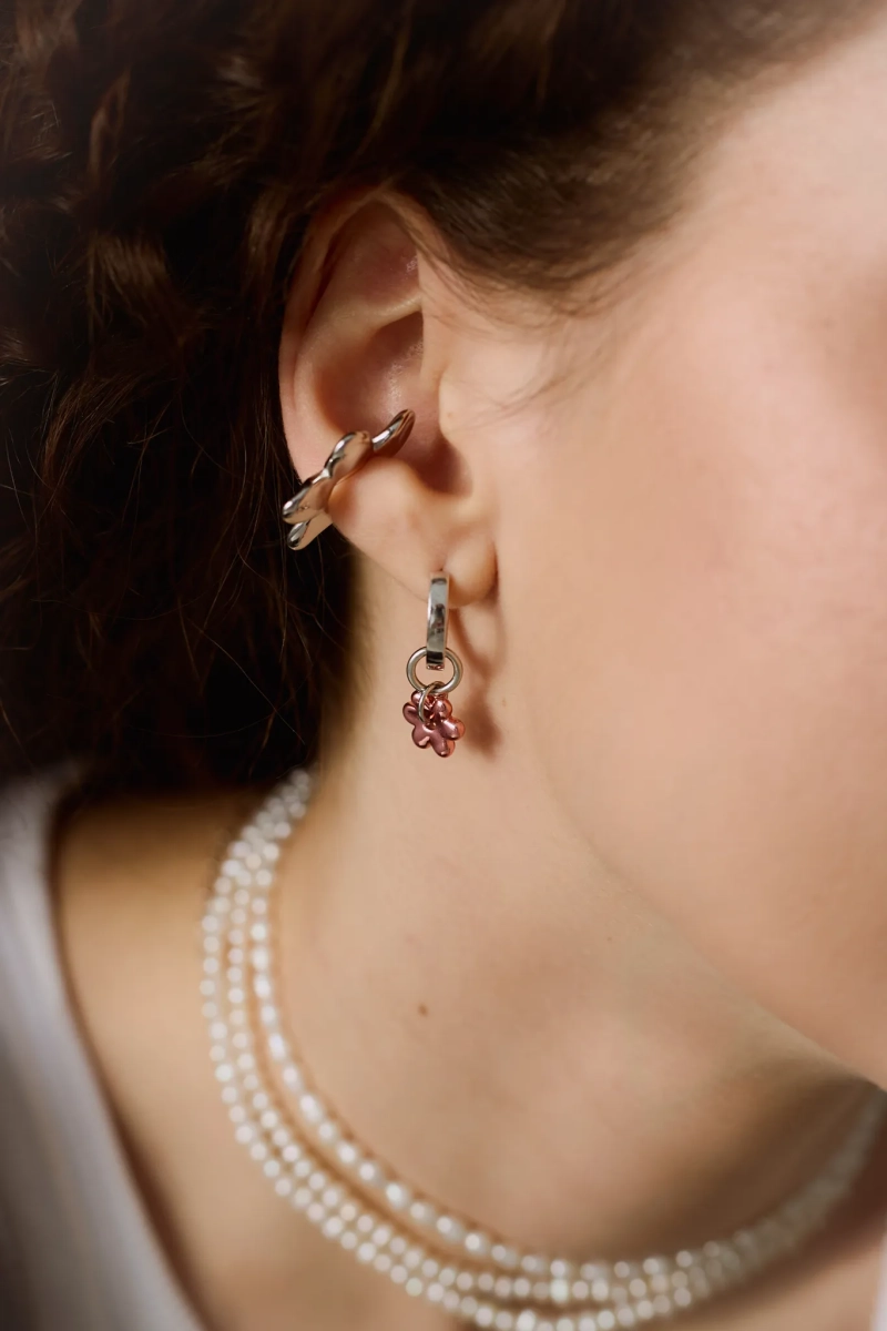 Серебряная подвеска «Расцветай» SBLESKOM, цвет: розовый, 32249 купить онлайн