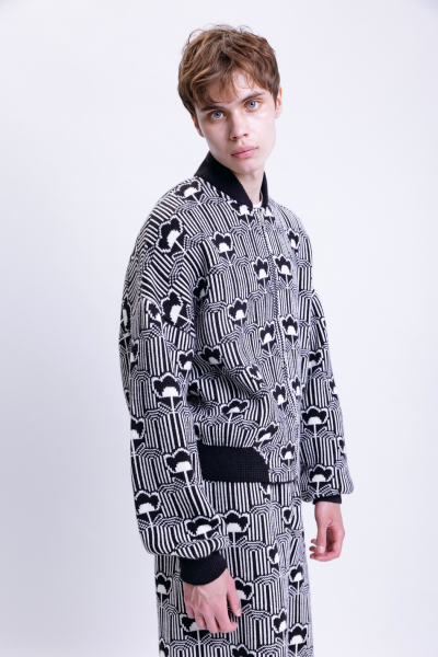 Бомбер Street style CREATORÉ, цвет: Чёрный, 05-СТ05012/1.19 купить онлайн