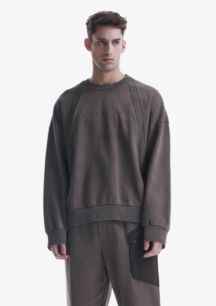 Свитшот FRISSON KRAKATAU, цвет: коричневый, Fu120-7 купить онлайн