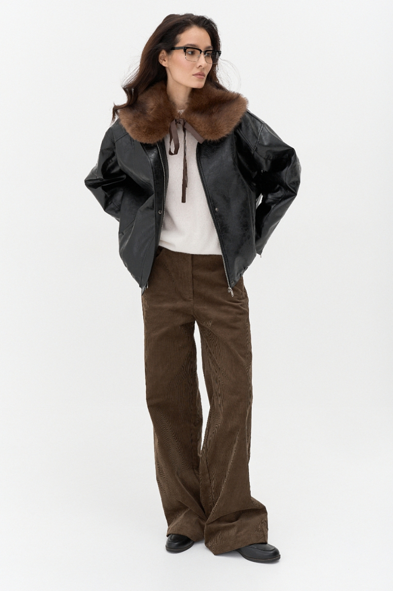 Брюки из вельвета