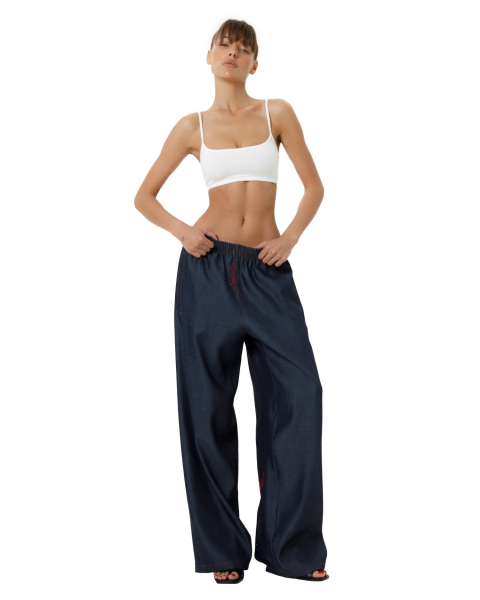 Брюки DESIRE URBAN Denim Suborbia, цвет: dark blue, 05510 купить онлайн