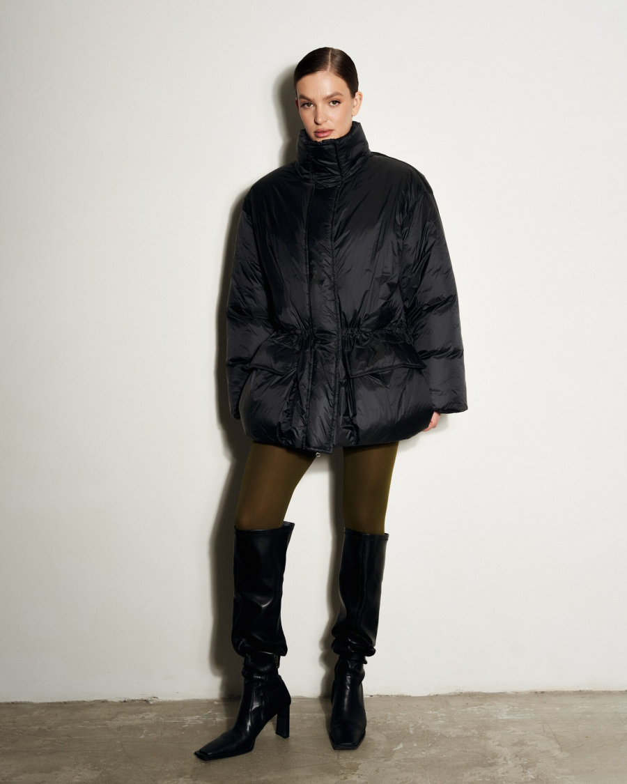 Куртка Парка YONSRU, цвет: Черный,  купить онлайн