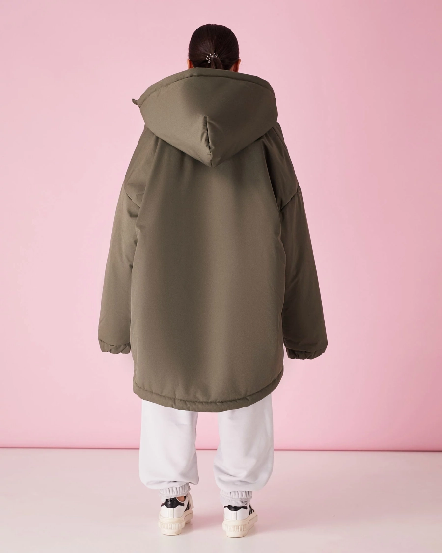 Бомбер хаки зима TABOO, цвет: хаки, BMhakin купить онлайн