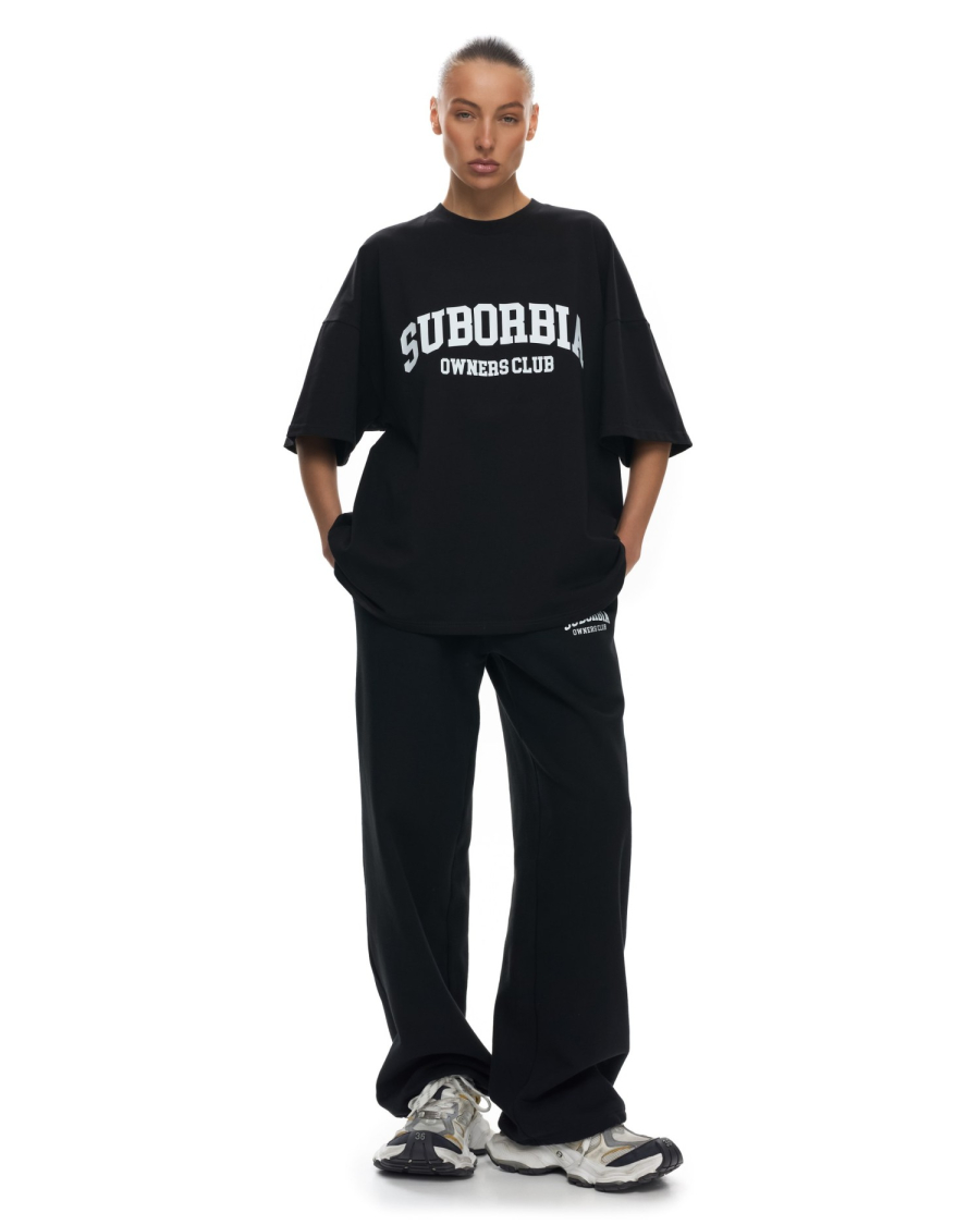 Футболка OWNERS CLUB Suborbia, цвет: black-white, 006393 купить онлайн