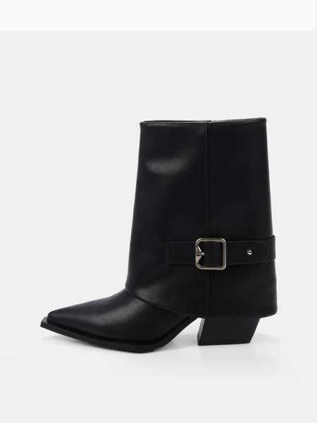 Казаки с манжетой из натуральной кожи