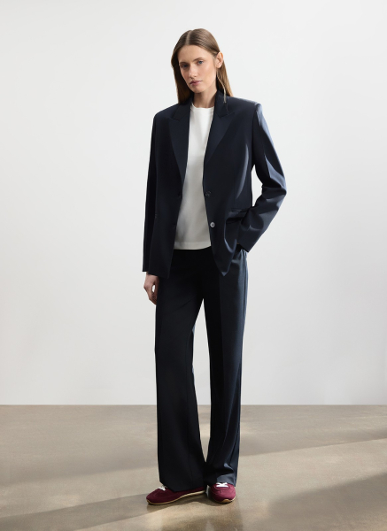 Брюки прямые ALL WE NEED, цвет: чернильный, 2602W1680-134 купить онлайн