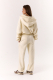 Худи zip curly ELASTIC, цвет: крем,  купить онлайн