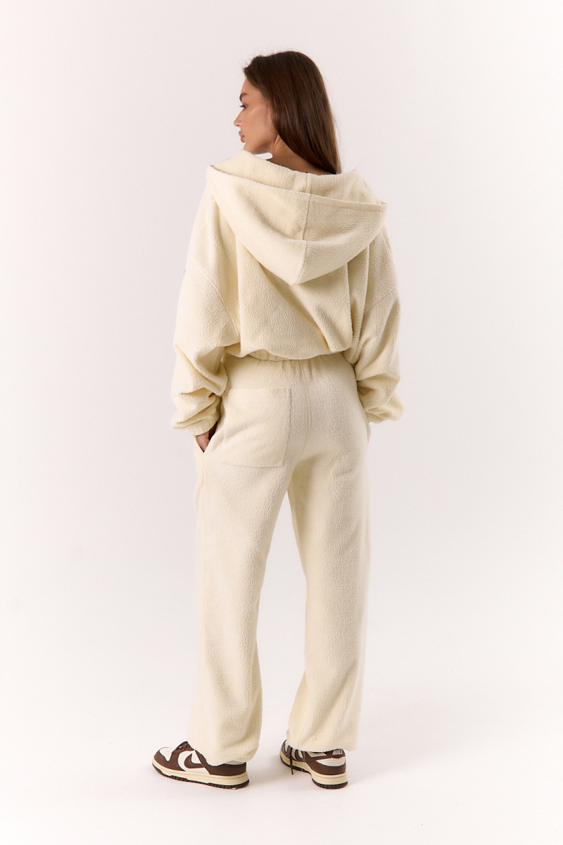 Худи zip curly ELASTIC, цвет: крем,  купить онлайн