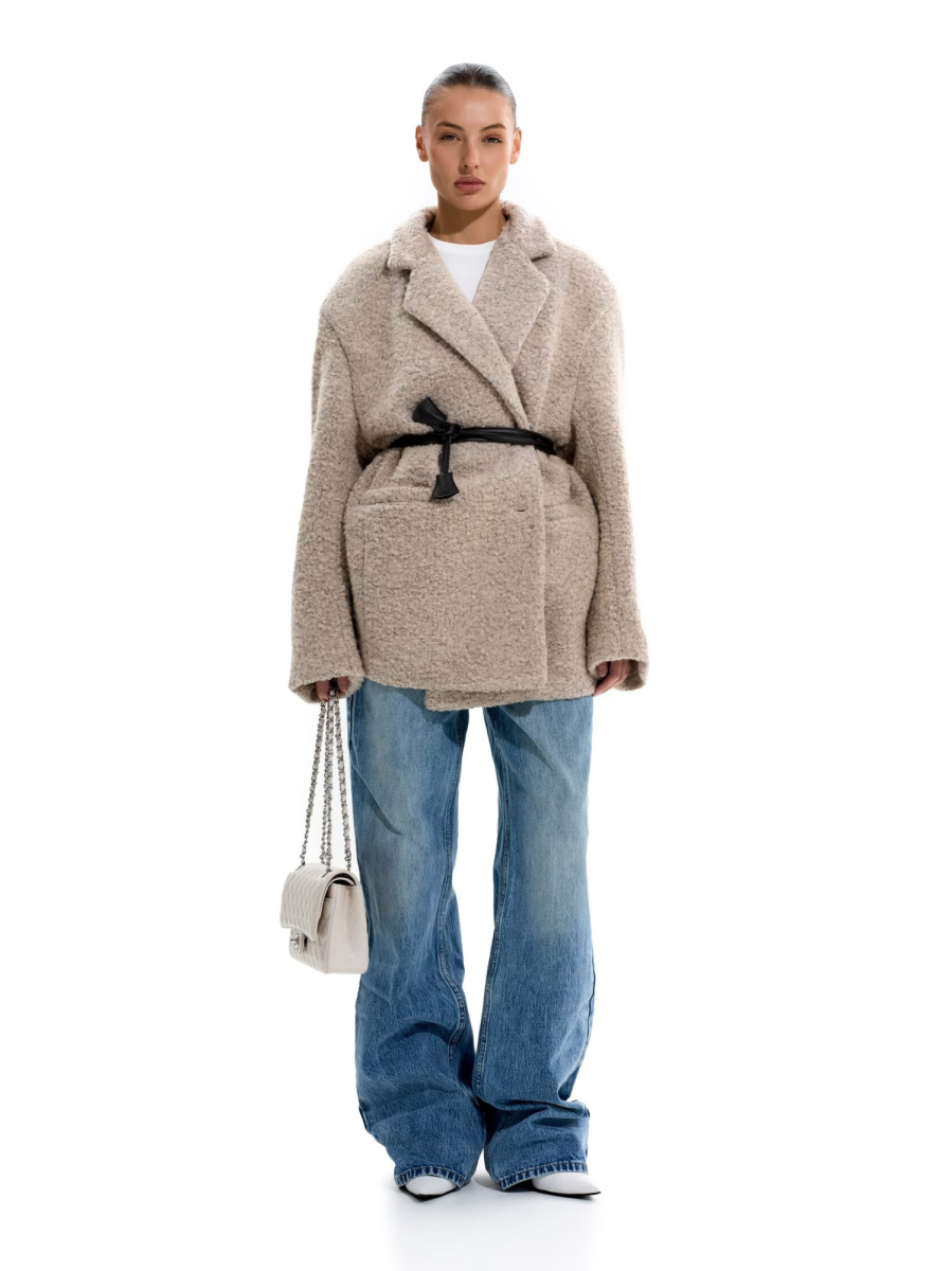 Пальто из смесовой шерсти