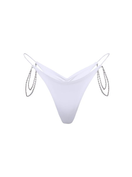 Плавки SO CHAINY White