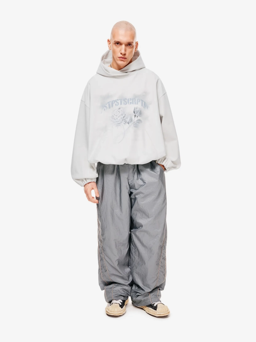 Digital Rose Худи Оверсайз p.p.s., цвет: гипсовый,  купить онлайн