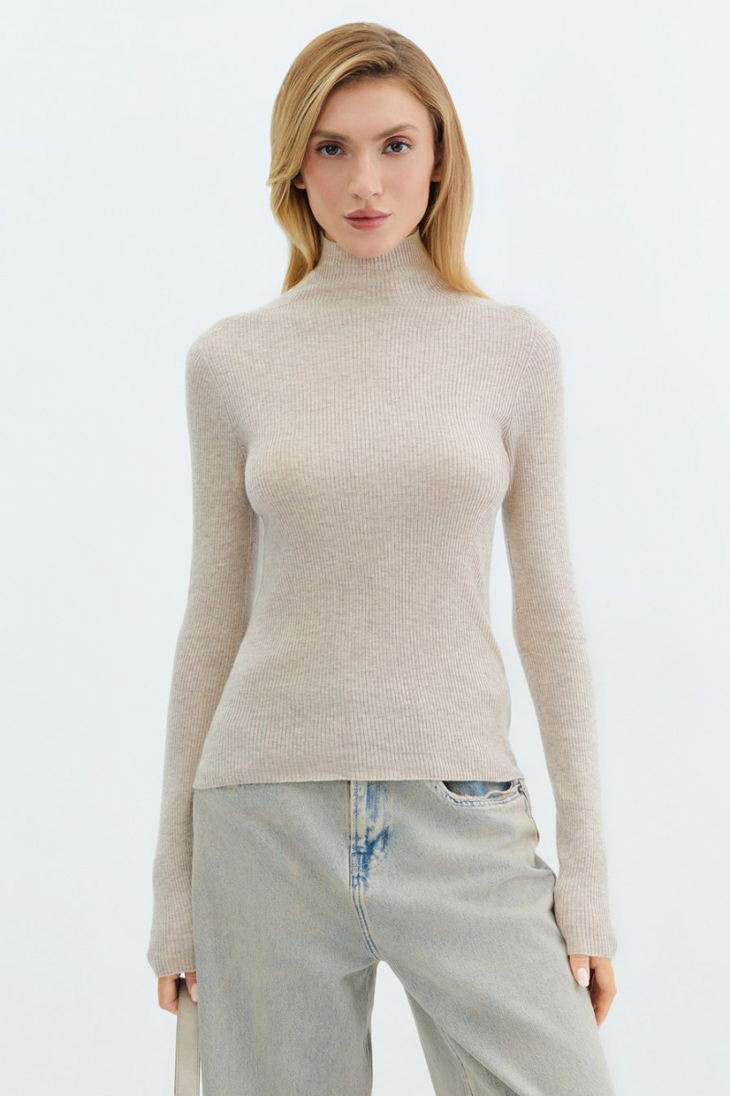 Водолазка с добавлением шерсти и кашемира