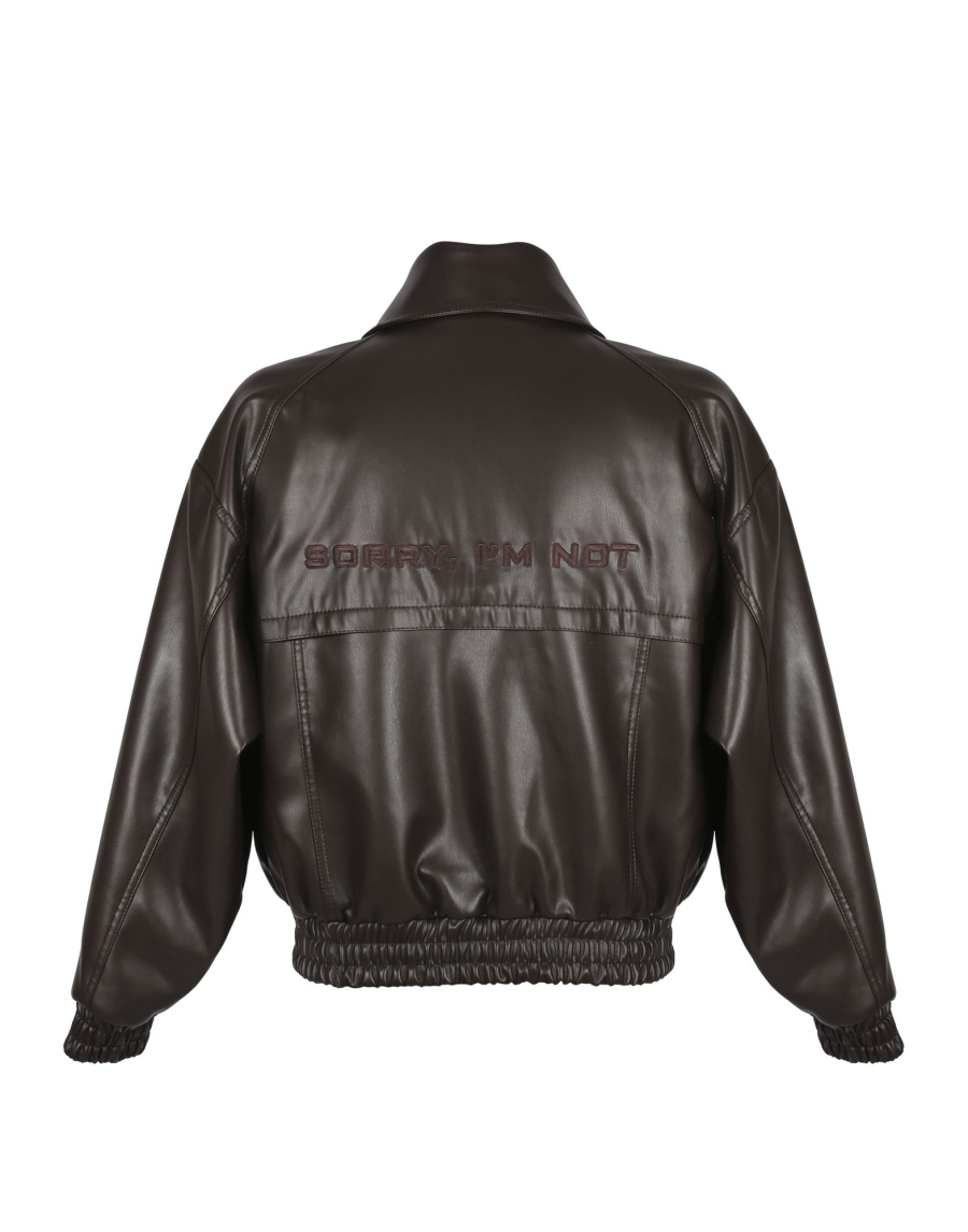 Куртка DARK CHESTNUT JACKET SORRY, I’M NOT, цвет: коричневый,  купить онлайн