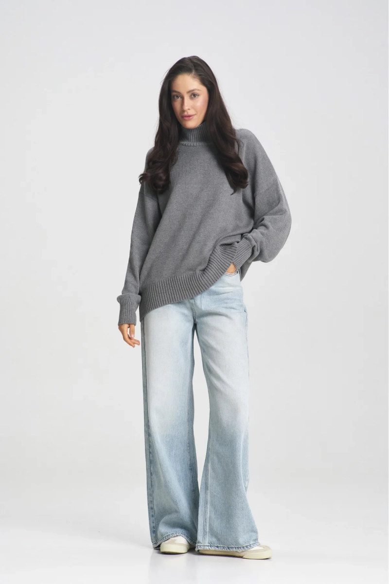 Свитер Cotton Classic Deep Grey Erist store, цвет: темно-серый НФ-00000942 |новая коллекция купить онлайн