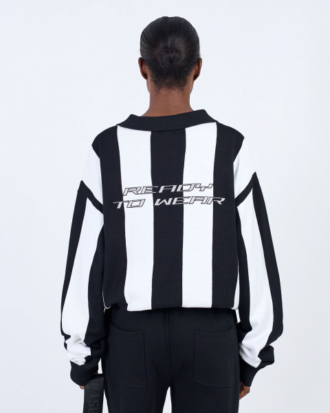 Поло KNIT JUVENTUS STRIPES BLACK ASIA ST 71, цвет: Черный, Ast71.knit-polo-juventus-bl купить онлайн