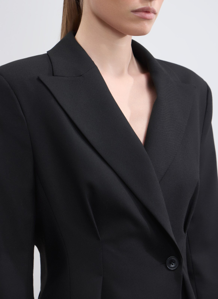 Жакет приталенный ALL WE NEED, цвет: Черный, 2602W1257-01 купить онлайн