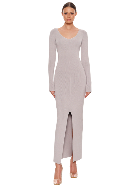 Платье вязаное