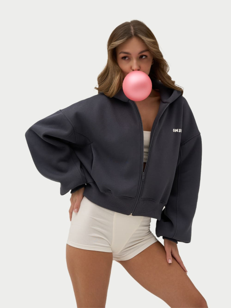 Zip Худи с начесом ONSI, цвет: Graphite,  купить онлайн