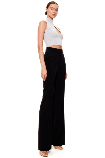 Вязаный топ с фигурным вырезом SODAMODA, цвет: серый, 11648 купить онлайн